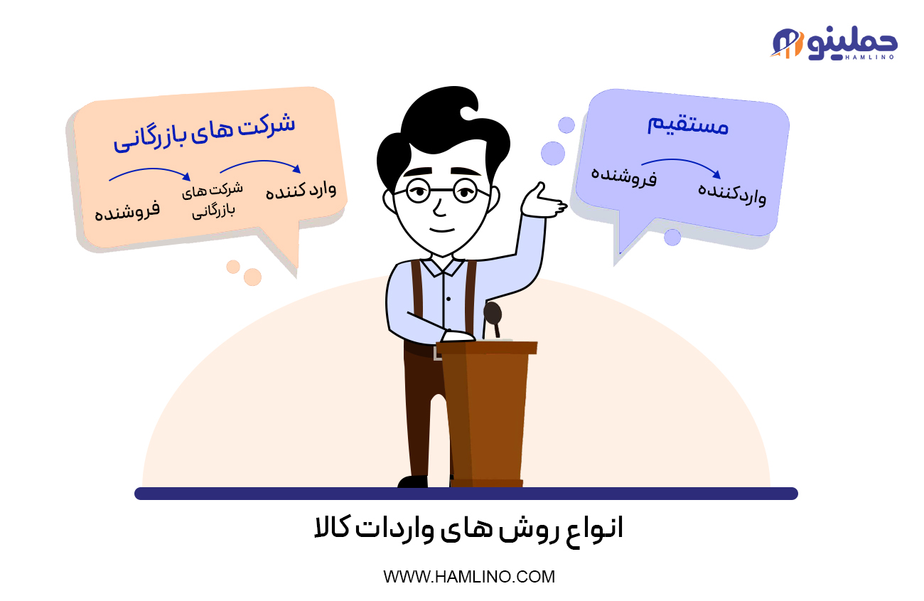 انواع روش‌های واردات کالا